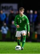 11 October 2023; Harry McGlinchey of Republic of Ireland during the UEFA European U17 Championship qualifying group 10 match between Republic of Ireland and Armenia at Carrig Park in Fermoy, Cork. Photo by Eóin Noonan/Sportsfile