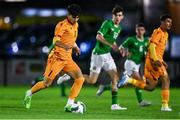 11 October 2023; Gary Grigoryan of Armenia during the UEFA European U17 Championship qualifying group 10 match between Republic of Ireland and Armenia at Carrig Park in Fermoy, Cork. Photo by Eóin Noonan/Sportsfile