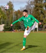 13 October 2023; James Furlong of Republic of Ireland during the UEFA European U21 Championship qualifying group A match between Latvia and Republic of Ireland at the Zemgales Olympic Centre in Jelgava, Latvia. Photo by Gerry Scully/Sportsfile