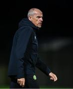11 October 2023; Republic of Ireland assistant coach Ian Hill during the UEFA European U17 Championship qualifying group 10 match between Republic of Ireland and Armenia at Carrig Park in Fermoy, Cork. Photo by Eóin Noonan/Sportsfile