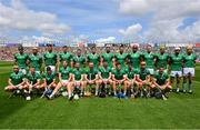11 June 2023; The Limerick squad before the Munster GAA Hurling GAA Championship Final match between Clare and Limerick at TUS Gaelic Grounds in Limerick. Photo by Ray McManus/Sportsfile
