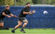 13 October 2023; Tyrel Lomax during a New Zealand captain's run at INSEP in Paris, France. Photo by Brendan Moran/Sportsfile