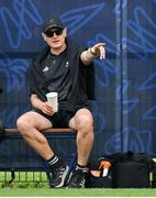 13 October 2023; Assistant coach Joe Schmidt during a New Zealand captain's run at INSEP in Paris, France. Photo by Brendan Moran/Sportsfile