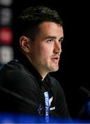 13 October 2023; Will Jordan during a New Zealand media conference at Stade de France in Paris, France. Photo by Brendan Moran/Sportsfile