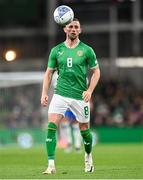 13 October 2023; Alan Browne of Republic of Ireland during the UEFA EURO 2024 Championship qualifying group B match between Republic of Ireland and Greece at the Aviva Stadium in Dublin. Photo by Stephen McCarthy/Sportsfile