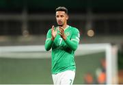 13 October 2023; Callum Robinson of Republic of Ireland after the UEFA EURO 2024 Championship qualifying group B match between Republic of Ireland and Greece at the Aviva Stadium in Dublin. Photo by Michael P Ryan/Sportsfile