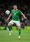 13 October 2023; Alan Browne of Republic of Ireland during the UEFA EURO 2024 Championship qualifying group B match between Republic of Ireland and Greece at the Aviva Stadium in Dublin. Photo by Seb Daly/Sportsfile