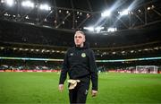 13 October 2023; Republic of Ireland goalkeeping coach Dean Kiely before the UEFA EURO 2024 Championship qualifying group B match between Republic of Ireland and Greece at the Aviva Stadium in Dublin. Photo by Stephen McCarthy/Sportsfile