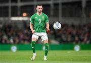13 October 2023; Alan Browne of Republic of Ireland during the UEFA EURO 2024 Championship qualifying group B match between Republic of Ireland and Greece at the Aviva Stadium in Dublin. Photo by Stephen McCarthy/Sportsfile