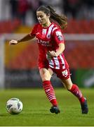 14 October 2023; Eimear Lafferty of Sligo Rovers during the FAI Women's Cup semi-final match between Sligo Rovers and Athlone Town at The Showgrounds in Sligo. Photo by Tyler Miller/Sportsfile