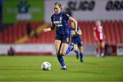 14 October 2023; Madison Gibson of Athlone Town during the FAI Women's Cup semi-final match between Sligo Rovers and Athlone Town at The Showgrounds in Sligo. Photo by Tyler Miller/Sportsfile