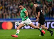 14 October 2023; James Lowe of Ireland during the 2023 Rugby World Cup quarter-final match between Ireland and New Zealand at the Stade de France in Paris, France. Photo by Ramsey Cardy/Sportsfile