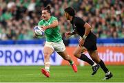 14 October 2023; James Lowe of Ireland during the 2023 Rugby World Cup quarter-final match between Ireland and New Zealand at the Stade de France in Paris, France. Photo by Ramsey Cardy/Sportsfile