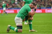 14 October 2023; Peter O’Mahony of Ireland during the 2023 Rugby World Cup quarter-final match between Ireland and New Zealand at the Stade de France in Paris, France. Photo by Ramsey Cardy/Sportsfile