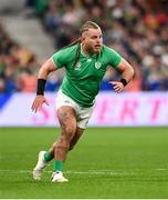 14 October 2023; Finlay Bealham of Ireland during the 2023 Rugby World Cup quarter-final match between Ireland and New Zealand at the Stade de France in Paris, France. Photo by Ramsey Cardy/Sportsfile