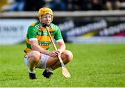 15 October 2023; Shane Byrne of Bennettsbridge reacts after his side's defeat in the Kilkenny County Senior Club Hurling Championship semi-final match between O'Loughlin Gaels and Bennettsbridge at UPMC Nowlan Park in Kilkenny. Photo by Tyler Miller/Sportsfile