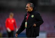 14 October 2023; Republic of Ireland team doctor Ravi Kumar during the UEFA European U17 Championship qualifying round 10 match between Republic of Ireland and Iceland at Turner's Cross in Cork. Photo by Eóin Noonan/Sportsfile