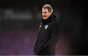 14 October 2023; Republic of Ireland head coach Colin O'Brien during the UEFA European U17 Championship qualifying round 10 match between Republic of Ireland and Iceland at Turner's Cross in Cork. Photo by Eóin Noonan/Sportsfile