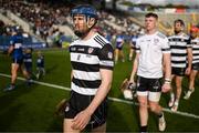 15 October 2023; Midleton captain Conor Lehane leads his side in the pre-match parade before the Cork County Premier Senior Club Hurling Championship final between Sarsfields and Midleton at Páirc Uí Chaoimh in Cork. Photo by Eóin Noonan/Sportsfile