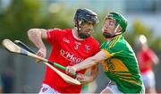 15 October 2023; Darren O’Meara of Shinrone in action against Adam Screeney of Kilcormac-Killoughey during the Offaly County Senior Club Hurling Championship final match between Kilcormac-Killoughey and Shinrone at Grant Heating St Brendan's Park in Birr, Offaly. Photo by Seb Daly/Sportsfile