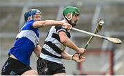 15 October 2023; Ross O'Regan of Midleton in action against Cian Darcy of Sarsfields during the Cork County Premier Senior Club Hurling Championship final between Sarsfields and Midleton at Páirc Uí Chaoimh in Cork. Photo by Eóin Noonan/Sportsfile