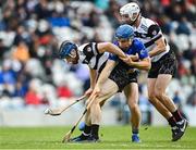 15 October 2023; Conor Lehane of Midleton in action against Conor O'Sullivan of Sarsfields during the Cork County Premier Senior Club Hurling Championship final between Sarsfields and Midleton at Páirc Uí Chaoimh in Cork. Photo by Eóin Noonan/Sportsfile