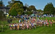 15 October 2023; A general view of during the Autumn Open International Cross Country Festival & The Athletics Ireland Cross County Xperience at Abbotstown in Dublin. Photo by Sam Barnes/Sportsfile