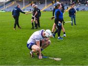 15 October 2023; Denis Maher of Thurles Sarsfields reacts after the drawn Tipperary County Senior Club Hurling Championship final match between Thurles Sarsfields and Kiladangan at FBD Semple Stadium in Thurles, Tipperary. Photo by Piaras Ó Mídheach/Sportsfile