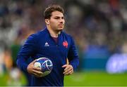 15 October 2023; Antoine Dupont of France before the 2023 Rugby World Cup quarter-final match between France and South Africa at the Stade de France in Paris, France. Photo by Ramsey Cardy/Sportsfile