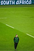 14 October 2023; South Africa director of rugby Rassie Erasmus  before the 2023 Rugby World Cup quarter-final match between France and South Africad at the Stade de France in Paris, France. Photo by Brendan Moran/Sportsfile