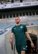 15 October 2023; Alan Browne during a Republic of Ireland training session at Estádio Algarve in Faro, Portugal. Photo by Stephen McCarthy/Sportsfile