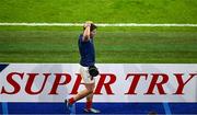 15 October 2023; Antoine Dupont of France leaves the pitch after the 2023 Rugby World Cup quarter-final match between France and South Africa at the Stade de France in Paris, France. Photo by Brendan Moran/Sportsfile
