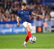 15 October 2023; Matthieu Jalibert of France during the 2023 Rugby World Cup quarter-final match between France and South Africa at the Stade de France in Paris, France. Photo by Harry Murphy/Sportsfile