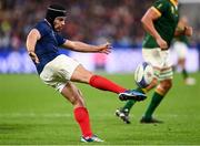 15 October 2023; Antoine Dupont of France during the 2023 Rugby World Cup quarter-final match between France and South Africa at the Stade de France in Paris, France. Photo by Harry Murphy/Sportsfile