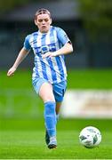 30 September 2023; Amber Cosgrove of DLR Waves during the SSE Airtricity Women's Premier Division match between DLR Waves FC and Shelbourne FC at UCD Bowl in Dublin. Photo by Tyler Miller/Sportsfile