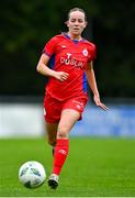 30 September 2023; Kerri Letmon of Shelbourne during the SSE Airtricity Women's Premier Division match between DLR Waves FC and Shelbourne FC at UCD Bowl in Dublin. Photo by Tyler Miller/Sportsfile