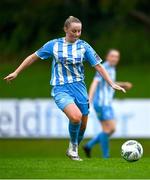 30 September 2023; Nicole Keogh of DLR Waves during the SSE Airtricity Women's Premier Division match between DLR Waves FC and Shelbourne FC at UCD Bowl in Dublin. Photo by Tyler Miller/Sportsfile