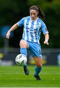 30 September 2023; Isobel Finnegan of DLR Waves during the SSE Airtricity Women's Premier Division match between DLR Waves FC and Shelbourne FC at UCD Bowl in Dublin. Photo by Tyler Miller/Sportsfile