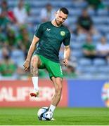 16 October 2023; Alan Browne of Republic of Ireland before the UEFA EURO 2024 Championship qualifying group B match between Gibraltar and Republic of Ireland at Estádio Algarve in Faro, Portugal. Photo by Stephen McCarthy/Sportsfile