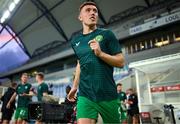 16 October 2023; Dara O'Shea of Republic of Ireland before the UEFA EURO 2024 Championship qualifying group B match between Gibraltar and Republic of Ireland at Estádio Algarve in Faro, Portugal. Photo by Stephen McCarthy/Sportsfile