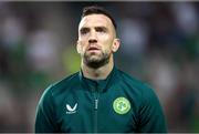 16 October 2023; Shane Duffy of Republic of Ireland before the UEFA EURO 2024 Championship qualifying group B match between Gibraltar and Republic of Ireland at Estádio Algarve in Faro, Portugal. Photo by Stephen McCarthy/Sportsfile