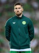16 October 2023; Matt Doherty of Republic of Ireland before the UEFA EURO 2024 Championship qualifying group B match between Gibraltar and Republic of Ireland at Estádio Algarve in Faro, Portugal. Photo by Stephen McCarthy/Sportsfile