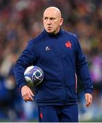 15 October 2023; France defence coach Shaun Edwards before the 2023 Rugby World Cup quarter-final match between France and South Africa at the Stade de France in Paris, France. Photo by Ramsey Cardy/Sportsfile