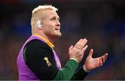 15 October 2023; Vincent Koch of South Africa during the 2023 Rugby World Cup quarter-final match between France and South Africa at the Stade de France in Paris, France. Photo by Ramsey Cardy/Sportsfile