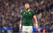 15 October 2023; RG Snyman of South Africa during the 2023 Rugby World Cup quarter-final match between France and South Africa at the Stade de France in Paris, France. Photo by Ramsey Cardy/Sportsfile