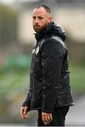 17 October 2023; Republic of Ireland assistant coach David Meyler before the UEFA European U17 Championship qualifying round 10 match between Switzerland and Republic of Ireland at Turner's Cross in Cork. Photo by Eóin Noonan/Sportsfile