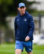 17 October 2023; Head coach Leo Cullen during Leinster rugby squad training at UCD in Dublin. Photo by Ben McShane/Sportsfile