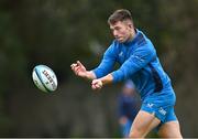 17 October 2023; Lee Barron during Leinster rugby squad training at UCD in Dublin. Photo by Ben McShane/Sportsfile