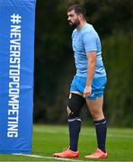 17 October 2023; Rory McGuire during Leinster rugby squad training at UCD in Dublin. Photo by Ben McShane/Sportsfile