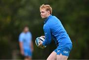 17 October 2023; Hugh Cooney during Leinster rugby squad training at UCD in Dublin. Photo by Ben McShane/Sportsfile